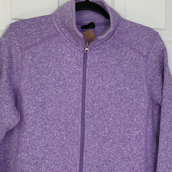 Eddie Bauer Radiator 2.0 Fleece Zip - Deep Lilac - NWT - Picture 1 of 9